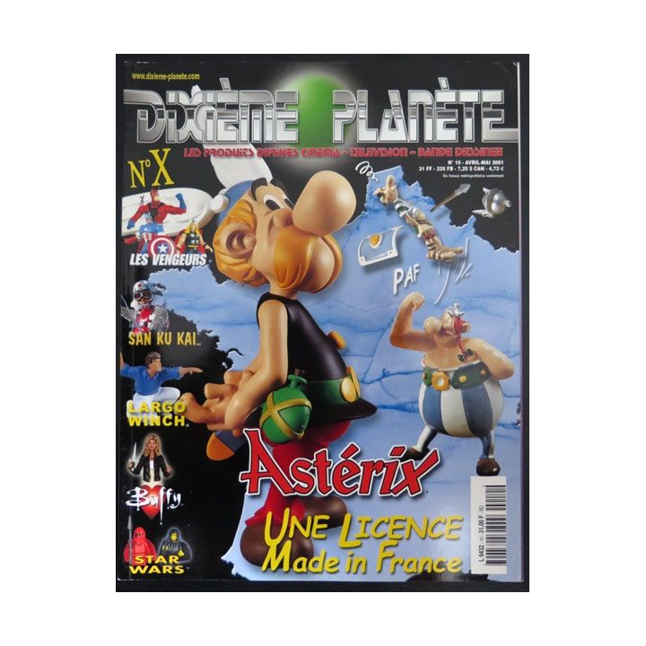 dixième planète : revue L 9432 N° 10 avril mai 2001