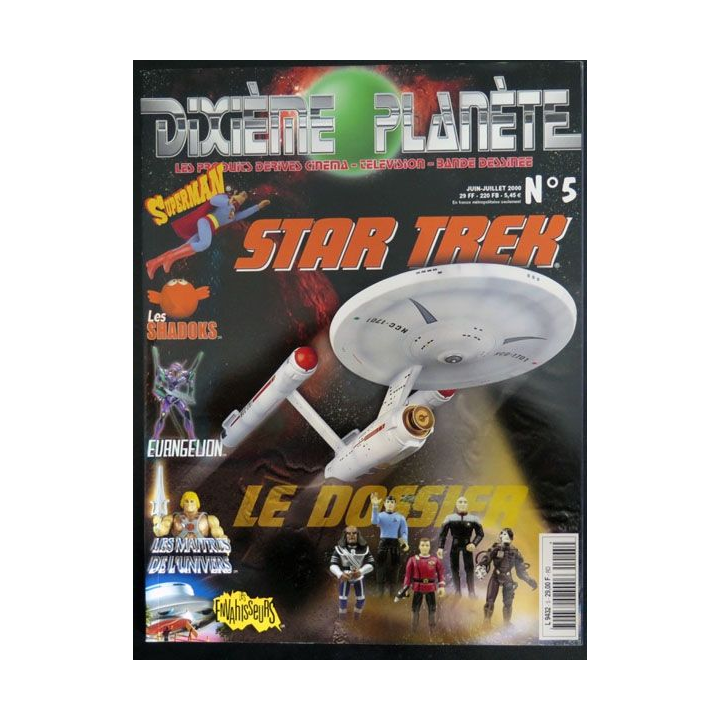 dixième planète : revue L 9432 N° 5 juin juillet 2000