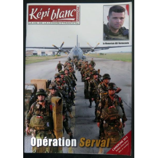 Revue du Képi Blanc n° 752 de mars 2013 opération Serval