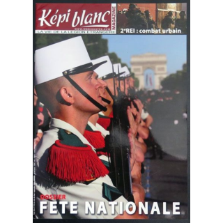 Revue du képi Blanc n° 702 de août septembre 2008 dossier fête nationale