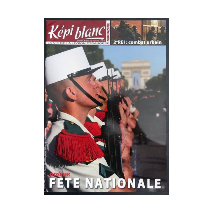 Revue du képi Blanc n° 702 de août septembre 2008 dossier fête nationale