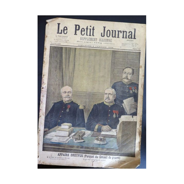 Le petit journal supplément illustré N° 372 1898 Affaire Dreyfus 