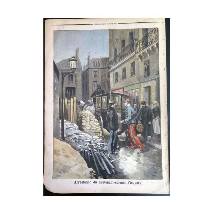 Le petit journal supplément illustré N° 374 du dimanche 16 janvier 1898 