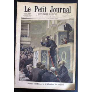Le petit journal supplément illustré N° 377 du dimanche 6 février1898