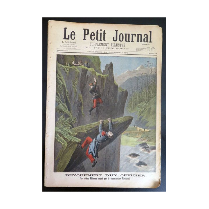 Le petit journal supplément illustré N° 378 du dimanche 13 février1898