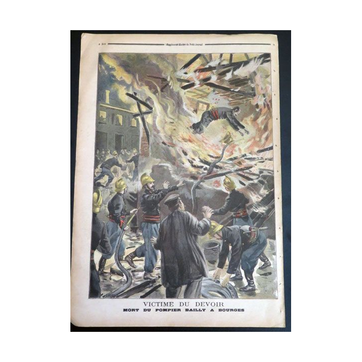 Le petit journal supplément illustré N° 378 du dimanche 13 février1898