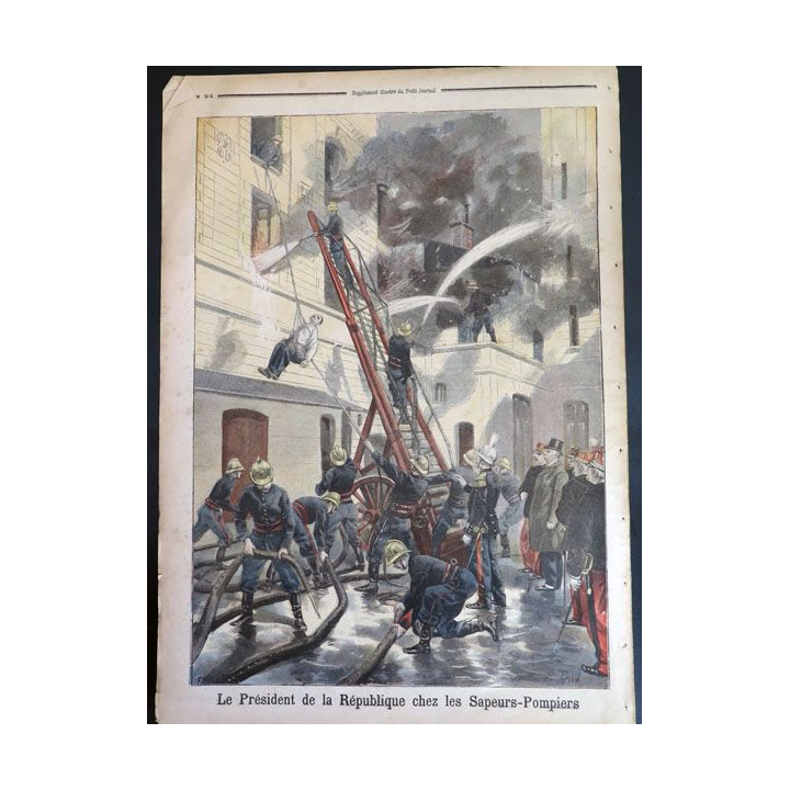 Le petit journal supplément illustré N° 379 du dimanche 20 février1898
