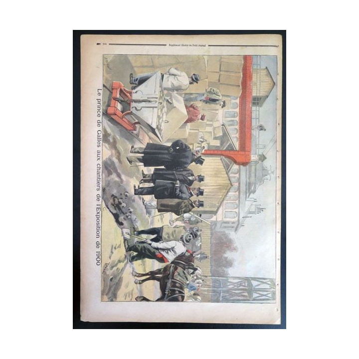 Le petit journal supplément illustré N° 383 du dimanche 20 Mars 1898 