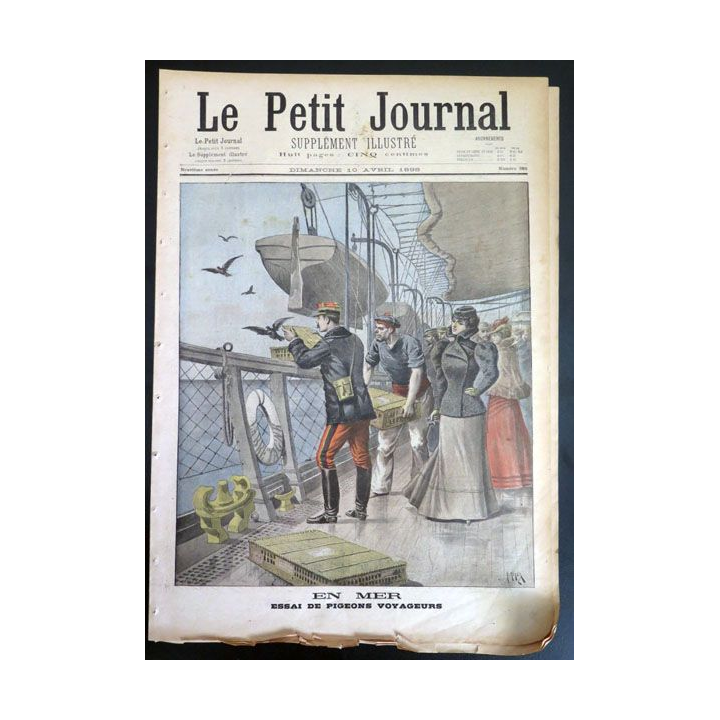 Le petit journal supplément illustré N° 386 du dimanche 10 Avril 1898