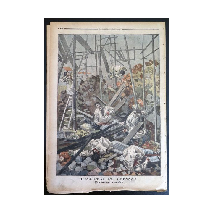 Le petit journal supplément illustré N° 386 du dimanche 10 Avril 1898