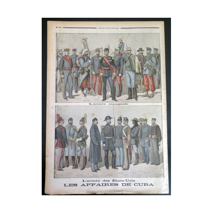 Le petit journal supplément illustré N° 387 du dimanche 17 Avril 1898