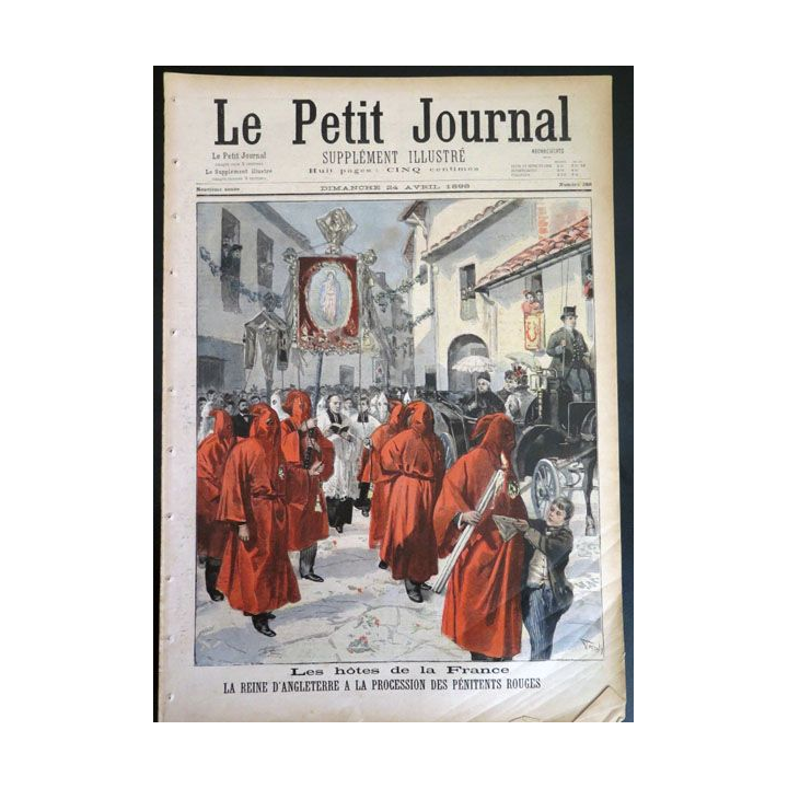 Le petit journal supplément illustré N° 388 du dimanche 24 Avril 1898