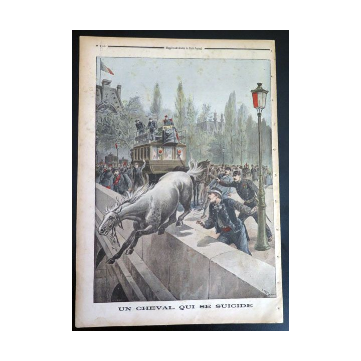 Le petit journal supplément illustré N° 389 du dimanche 1 Mai 1898 