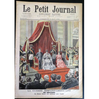Le petit journal supplément illustré N° 390 du dimanche 8 Mai 1898 