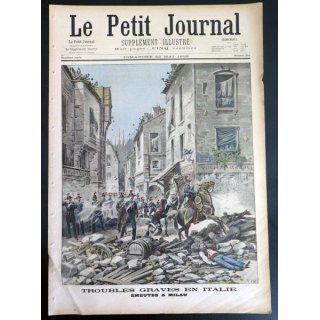 Le petit journal supplément illustré N° 392 du dimanche 22 Mai 1898