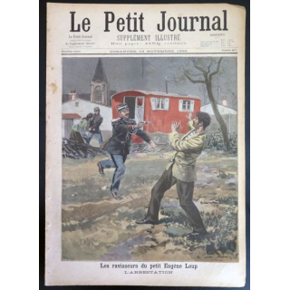 Le petit journal supplément illustré N° 417 du dimanche 13 Novembre 1898