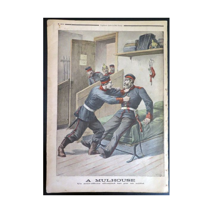 Le petit journal supplément illustré N° 420 du dimanche 4 Décembre 1898