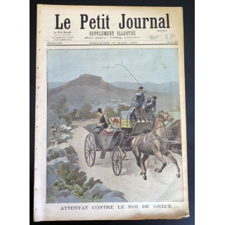 Le petit journal supplément illustré N° 382 du dimanche 13 Mars 1898