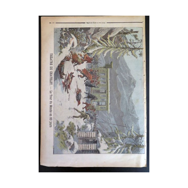 Le petit journal supplément illustré N° 382 du dimanche 13 Mars 1898
