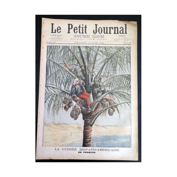 Le petit journal supplément illustré N° 395 du dimanche 12 Juin 1898 