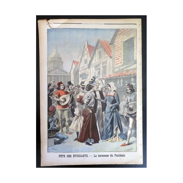 Le petit journal supplément illustré N° 395 du dimanche 12 Juin 1898 