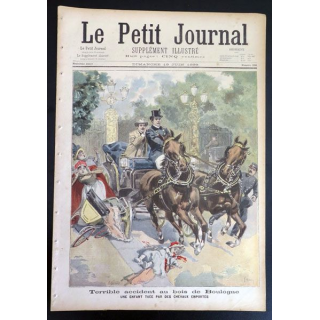 Le petit journal supplément illustré N° 396 du dimanche 19 Juin 1898