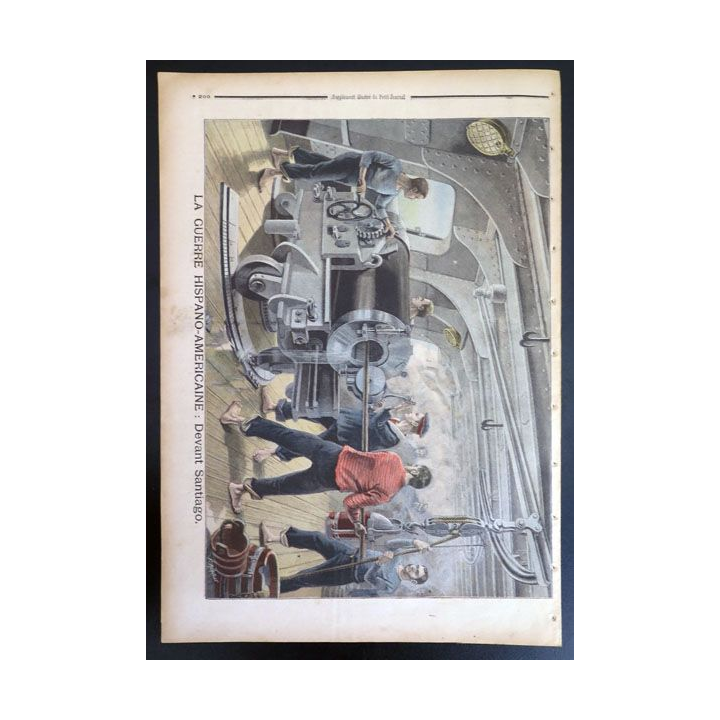Le petit journal supplément illustré N° 396 du dimanche 19 Juin 1898