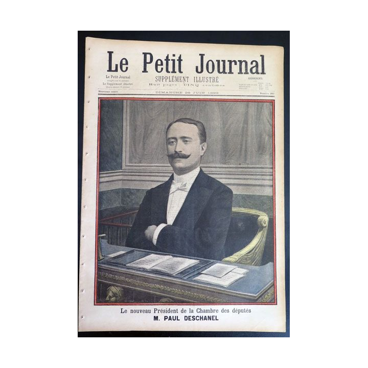 Le petit journal supplément illustré N° 397 du dimanche 26 Juin 1898 