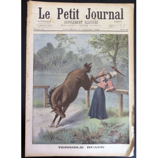 Le petit journal supplément illustré N° 398 du dimanche 3 Juillet 1898