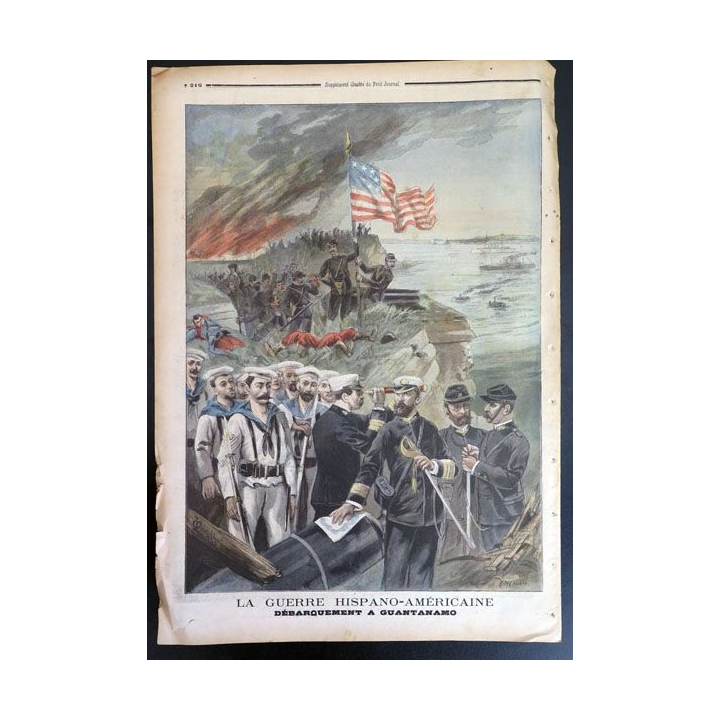 Le petit journal supplément illustré N° 398 du dimanche 3 Juillet 1898