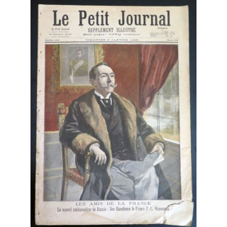 Le petit journal supplément illustré N° 373 du dimanche 9 Janvier 1898