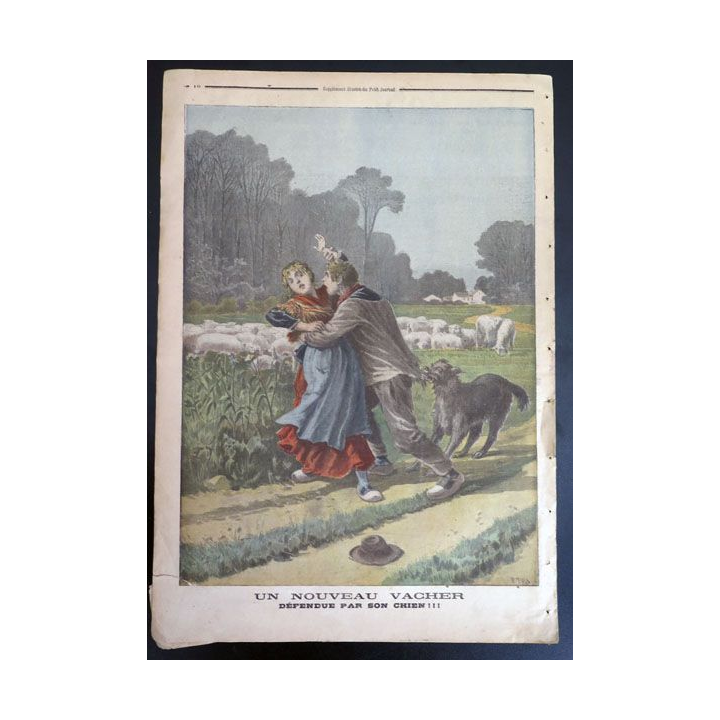 Le petit journal supplément illustré N° 373 du dimanche 9 Janvier 1898