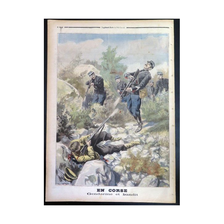 Le petit journal supplément illustré N° 400 du dimanche 17 Juillet 1898 