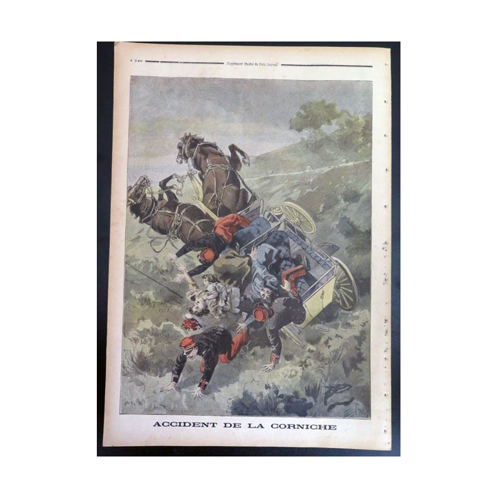 Le petit journal supplément illustré N° 402 du dimanche 31 Juillet 1898 