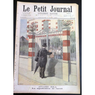 Le petit journal supplément illustré N° 403 du dimanche 7 Août 1898