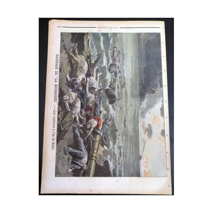 Le petit journal supplément illustré N° 403 du dimanche 7 Août 1898