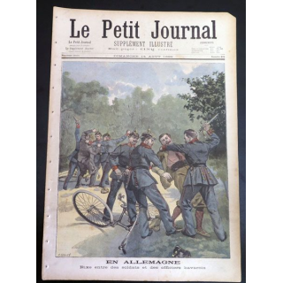 Le petit journal supplément illustré N° 404 du dimanche 14 Août 1898