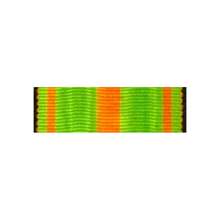 FRANCE : RUBAN DE LA MÉDAILLE DES ÉVADÉS VERT PLUS FONCÉ