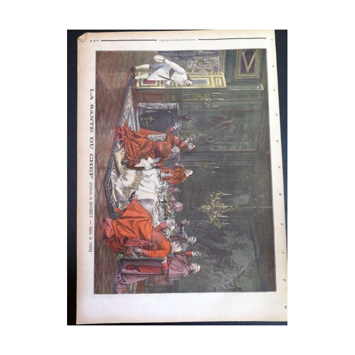 Le petit journal supplément illustré N° 405 du dimanche 21 Août 1898