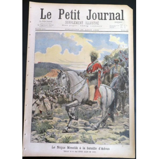 Le petit journal supplément illustré N° 406 du dimanche 28 Août 1898
