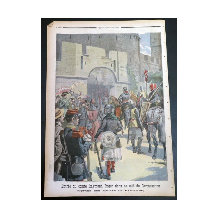 Le petit journal supplément illustré N° 406 du dimanche 28 Août 1898