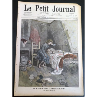 Le petit journal supplément illustré N° 407 du dimanche 4 Septembre 1898