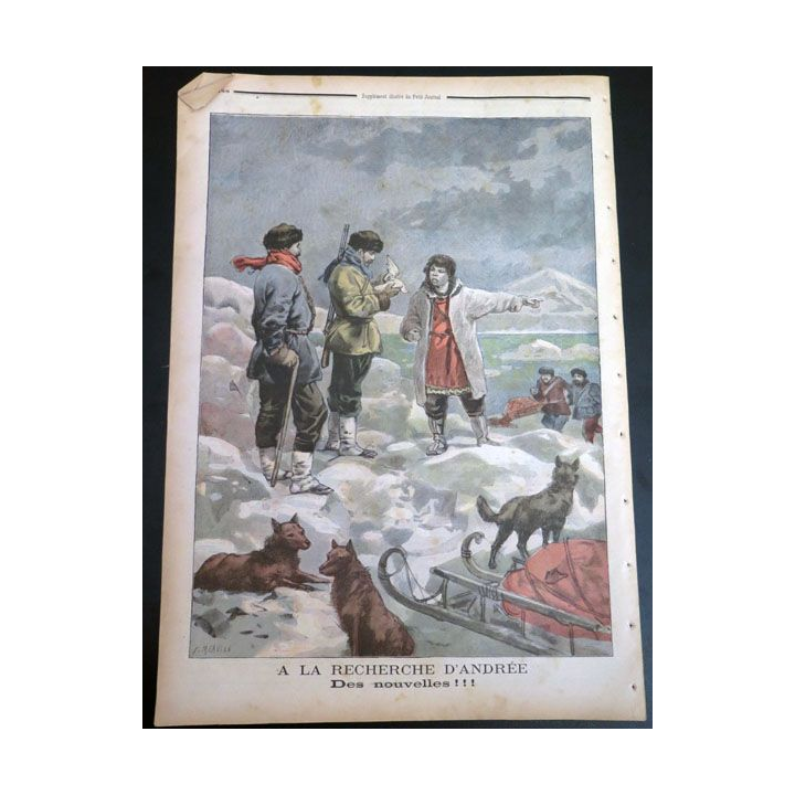 Le petit journal supplément illustré N° 407 du dimanche 4 Septembre 1898