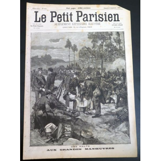 Le petit parisien supplément littéraire illustré N° 502 du dimanche 18 Septembre 1898
