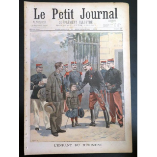 Le petit journal supplément illustré N° 408 du dimanche 11 Septembre 1898 