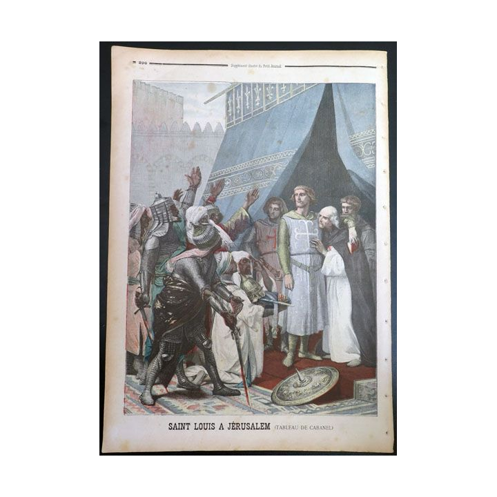 Le petit journal supplément illustré N° 408 du dimanche 11 Septembre 1898 