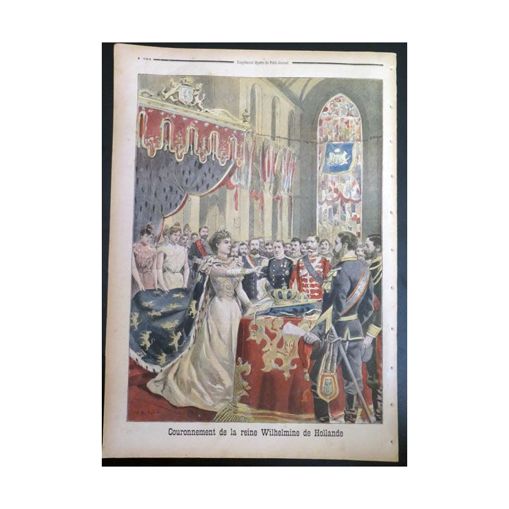 Le petit journal supplément illustré N° 409 du dimanche 18 Septembre 1898