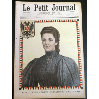 Le petit journal supplément illustré N° 410 du dimanche 25 Septembre 1898