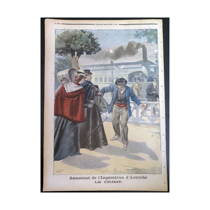 Le petit journal supplément illustré N° 410 du dimanche 25 Septembre 1898