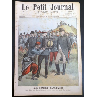 Le petit journal supplément illustré N° 411 du dimanche 2 Octobre 1898